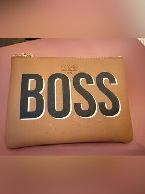 OTG Tan Leather BOSS Pouch